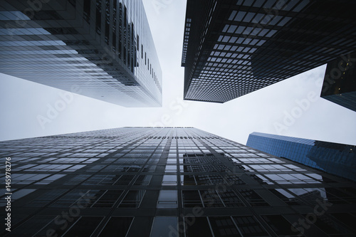 Skyscrapers from below