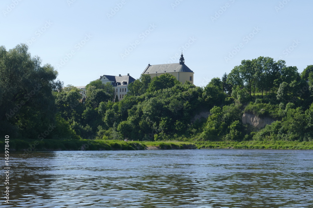 Church in Drohiczyn at Bug river