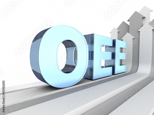 OEE acronym (Overall equipment effectiveness)