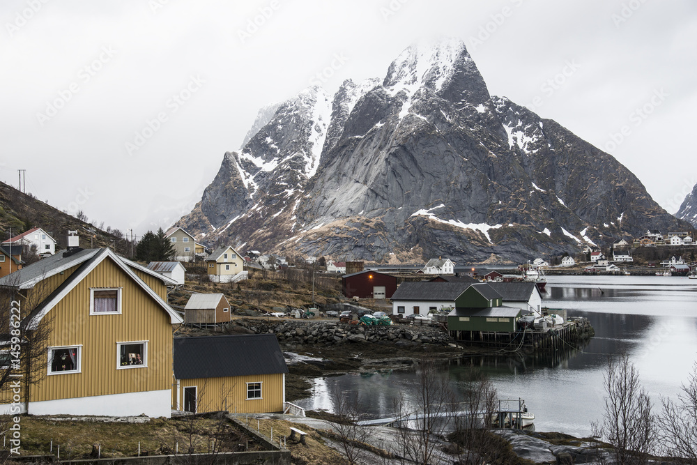 Fishermen village. Norway.