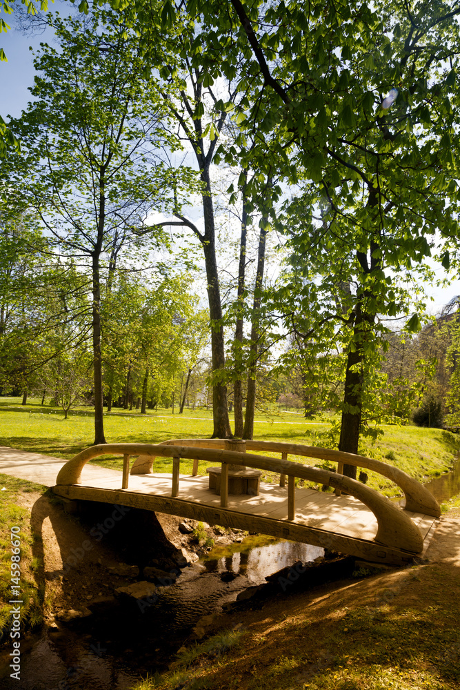 city park Prague