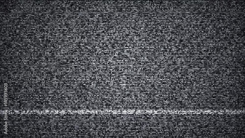 Static TV noise. Seamless loop abstract background 4k UHD (3840x2160)
 photo