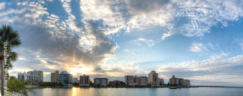 Sarasota Skyline At Sunrise