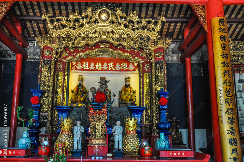 Chinese Buddhist temple in Kuala Lumpur, Malaysia