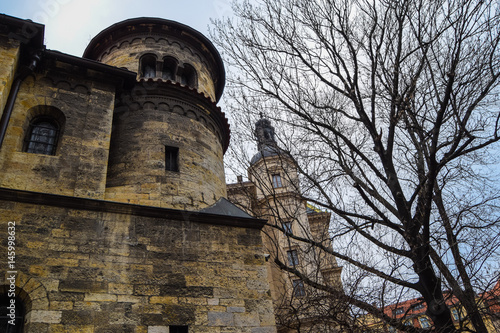 Canvas Print Klausen Synagogue is the largest in the former Prague Jewish ghetto and a single example of an early Baroque synagogue in the area