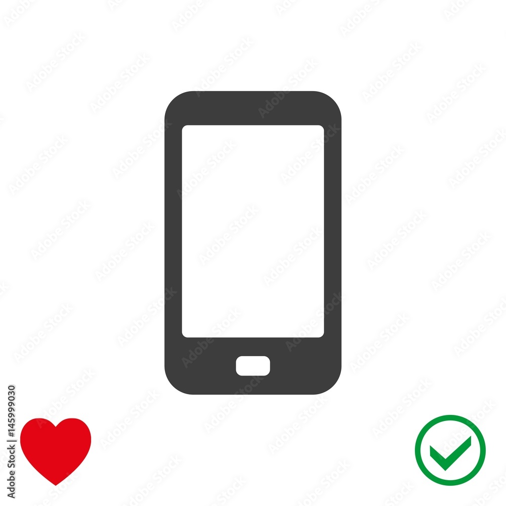 phone icon stock vector illustration flat design phone icon stock vector illustration flat design