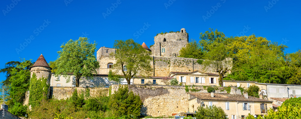 Chateau de Langoiran, a medieval castle in Gironde, France