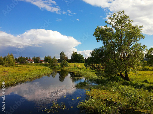 Summer in the countryside. This is the bright and wise nature of the Tver region. These are amazing views!