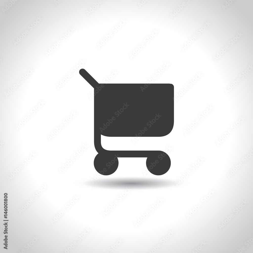shopping cart button. web icon. computer generated illustration shopping cart button. web icon. computer generated illustration