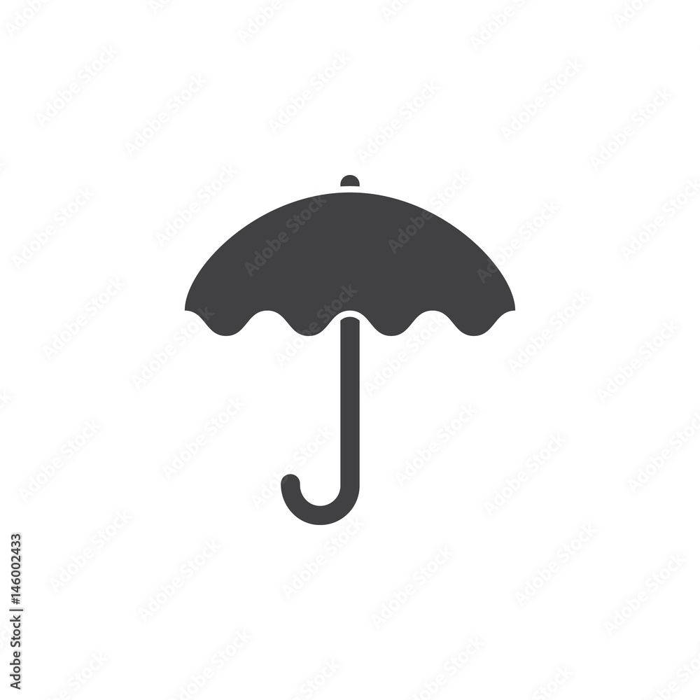 umbrella Icon vector flat design umbrella Icon vector flat design