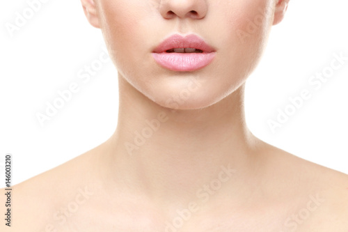 Beautiful young woman on wh...