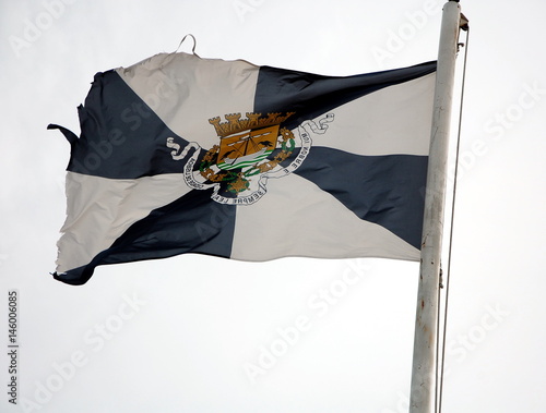 Flag of Lisbon, Portugal
