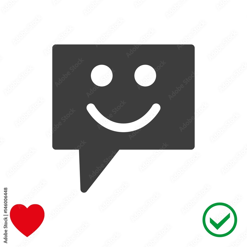 Speech Bubbles Icon. Chat pictogram icon stock vector illustration Speech Bubbles Icon. Chat pictogram icon stock vector illustration