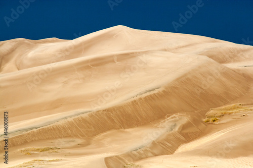 Desert landscape in Great Sand Dunes National Park in Colorado