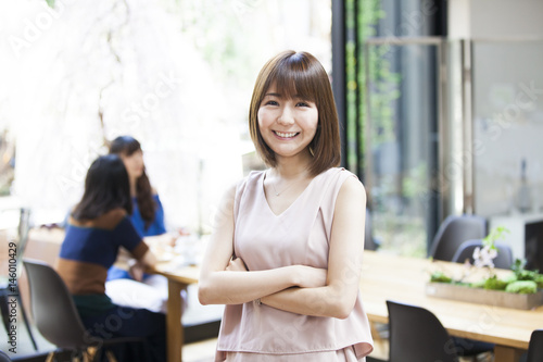 Beautiful Asian women's portrait