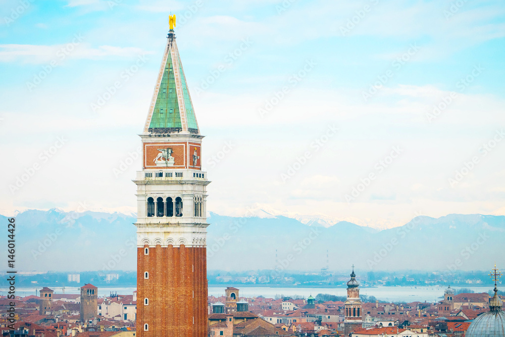 Obraz premium Venice landmark, st.mark companile, Italy