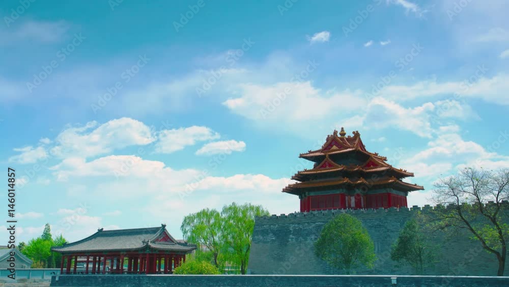 Forbidden City , Beijing, China. 4k Timelapse Forbidden City , Beijing, China. 4k Timelapse