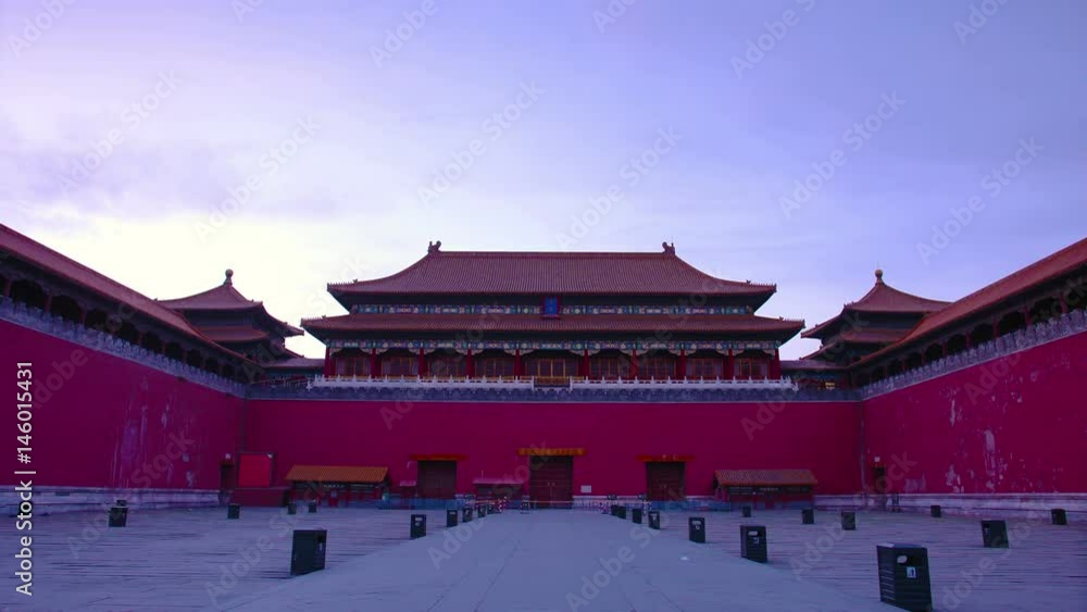 Forbidden City , Beijing, China. 4k Timelapse Forbidden City , Beijing, China. 4k Timelapse