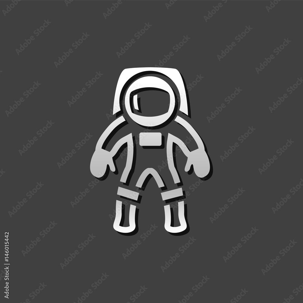 Metallic Icon - Astronaut Metallic Icon - Astronaut