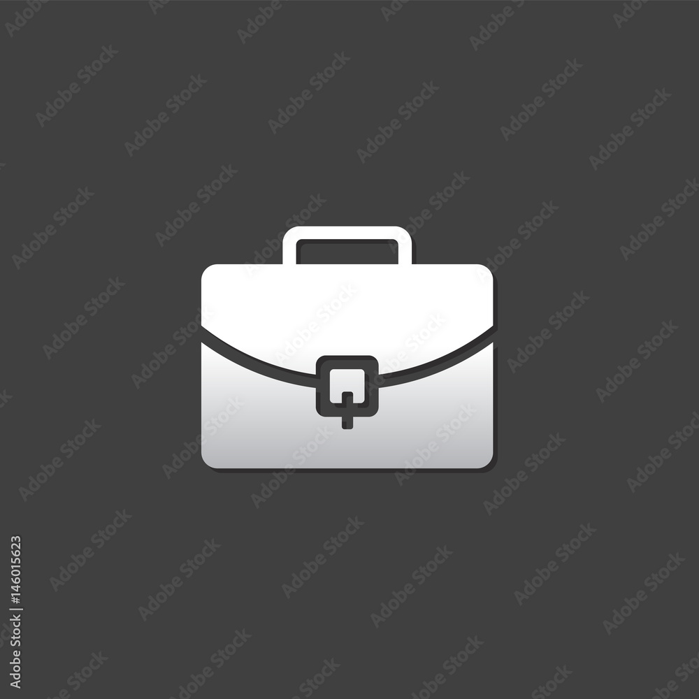 Metallic Icon - Briefcase Metallic Icon - Briefcase