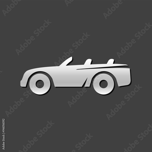 Metallic Icon - Sport car convertible