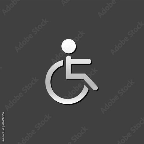 Metallic Icon - Disabled access