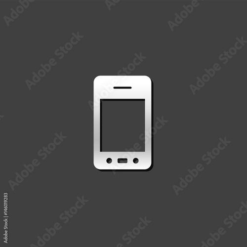 Metallic Icon - smart phone