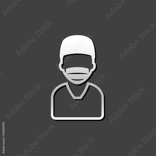 Metallic Icon - Surgeon