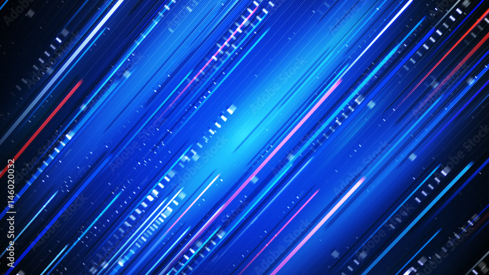 Blue glowing lines abstract technology background Blue glowing lines abstract technology background