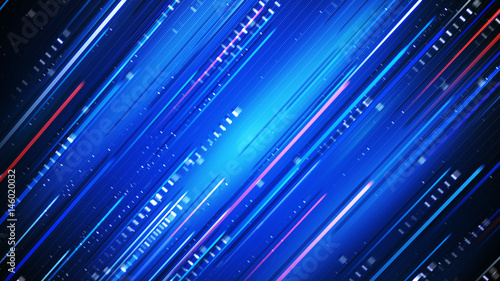 Blue glowing lines abstract...
