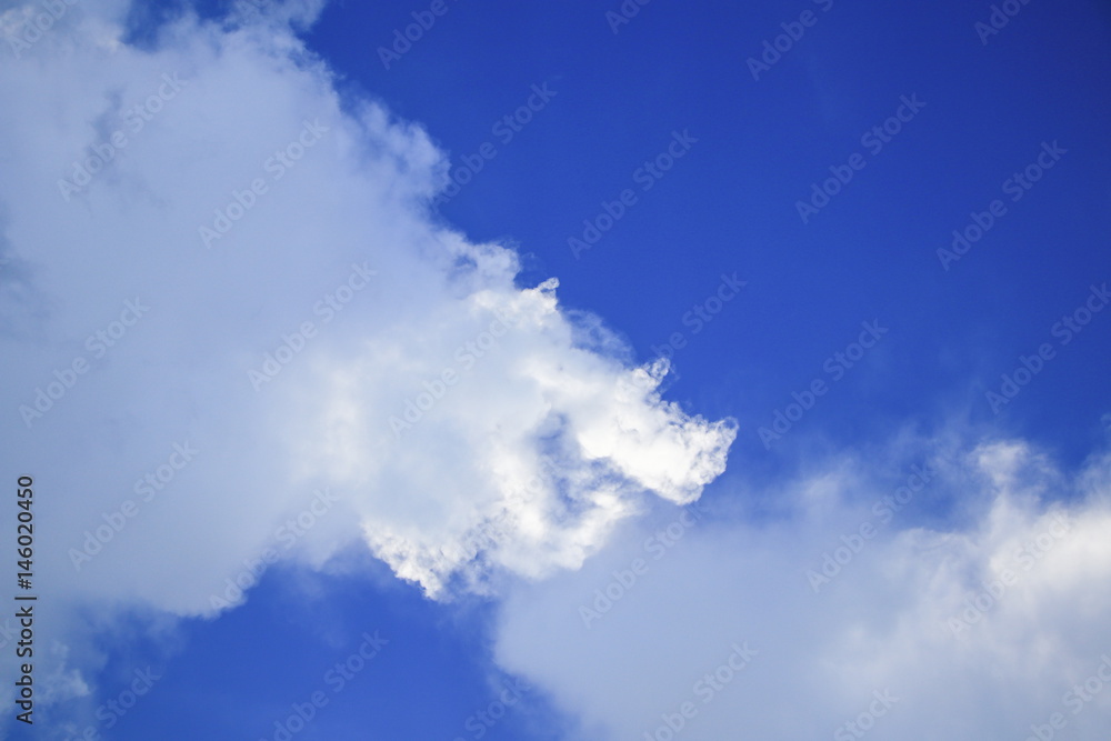 blue sky vivid with cloud and raincloud, art of nature beautiful and copy space for add text blue sky vivid with cloud and raincloud, art of nature beautiful and copy space for add text