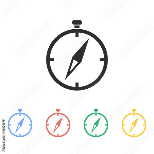 Compass - vector icon.