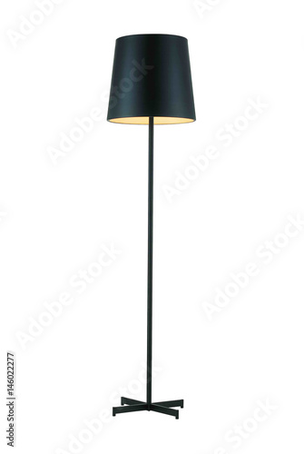 Black Tall Floor Lamp