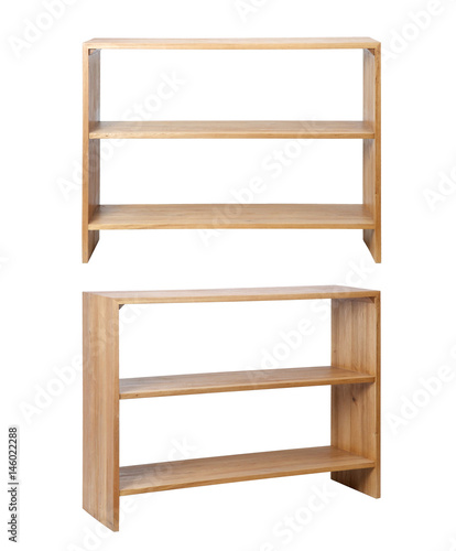 Wooden Rack front and side