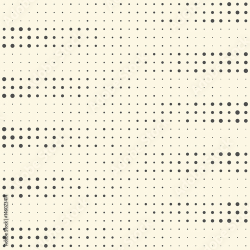 Seamless Dots Pattern. Abstract Fine Pixel Texture