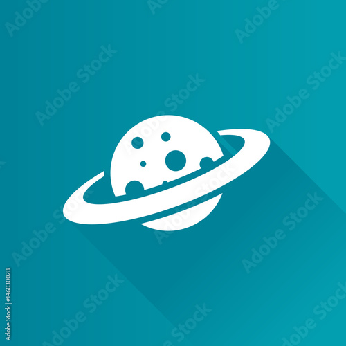 Metro Icon - Planet Saturn