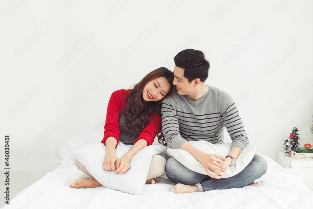Couple in love sharing genuine emotions and happiness Couple in love sharing genuine emotions and happiness