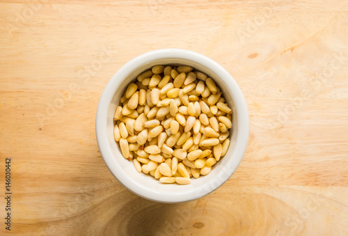 Pine nuts, ingredient for pasta 