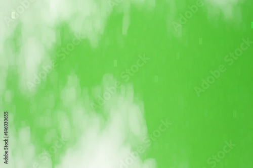 green abstract background with stains. Light green horizontal gradient fill texture.