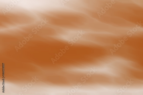 Orange abstract background with stains. Light orange horizontal gradient fill texture.