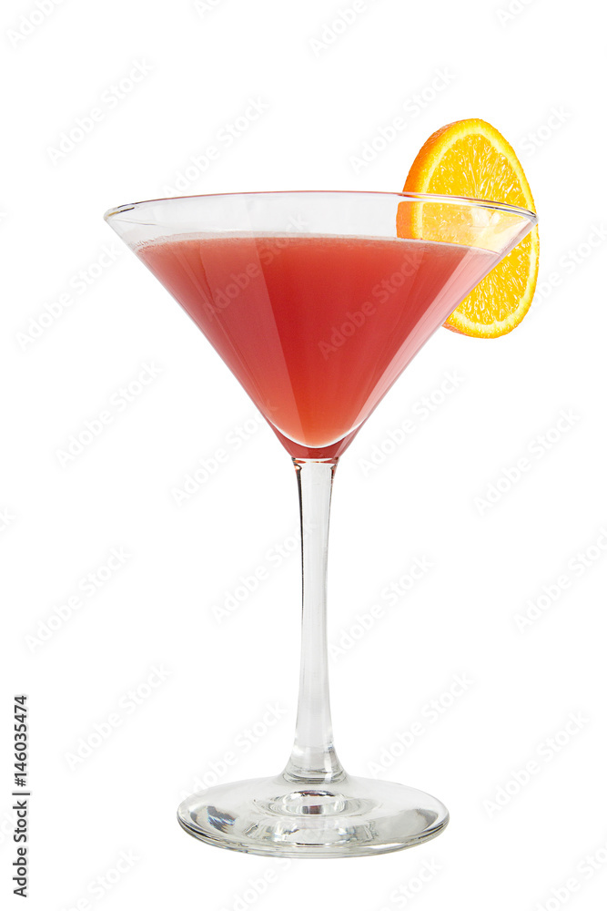 lady in red cocktail