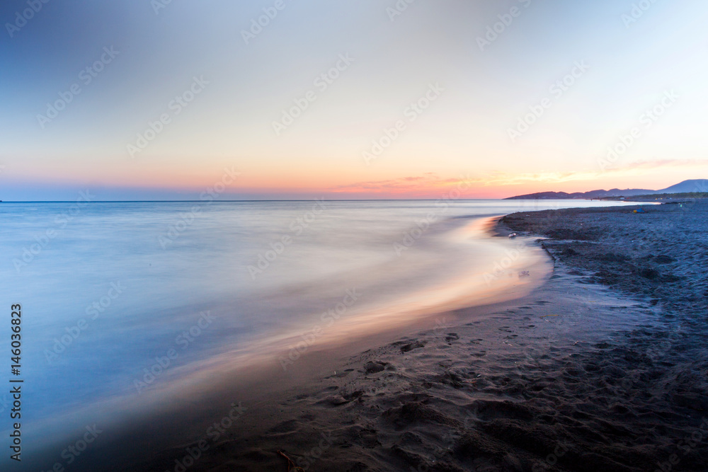 Obraz premium Colorful Beach Sunsets