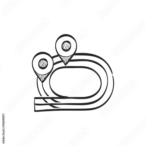 Sketch icon - Sprinting field
