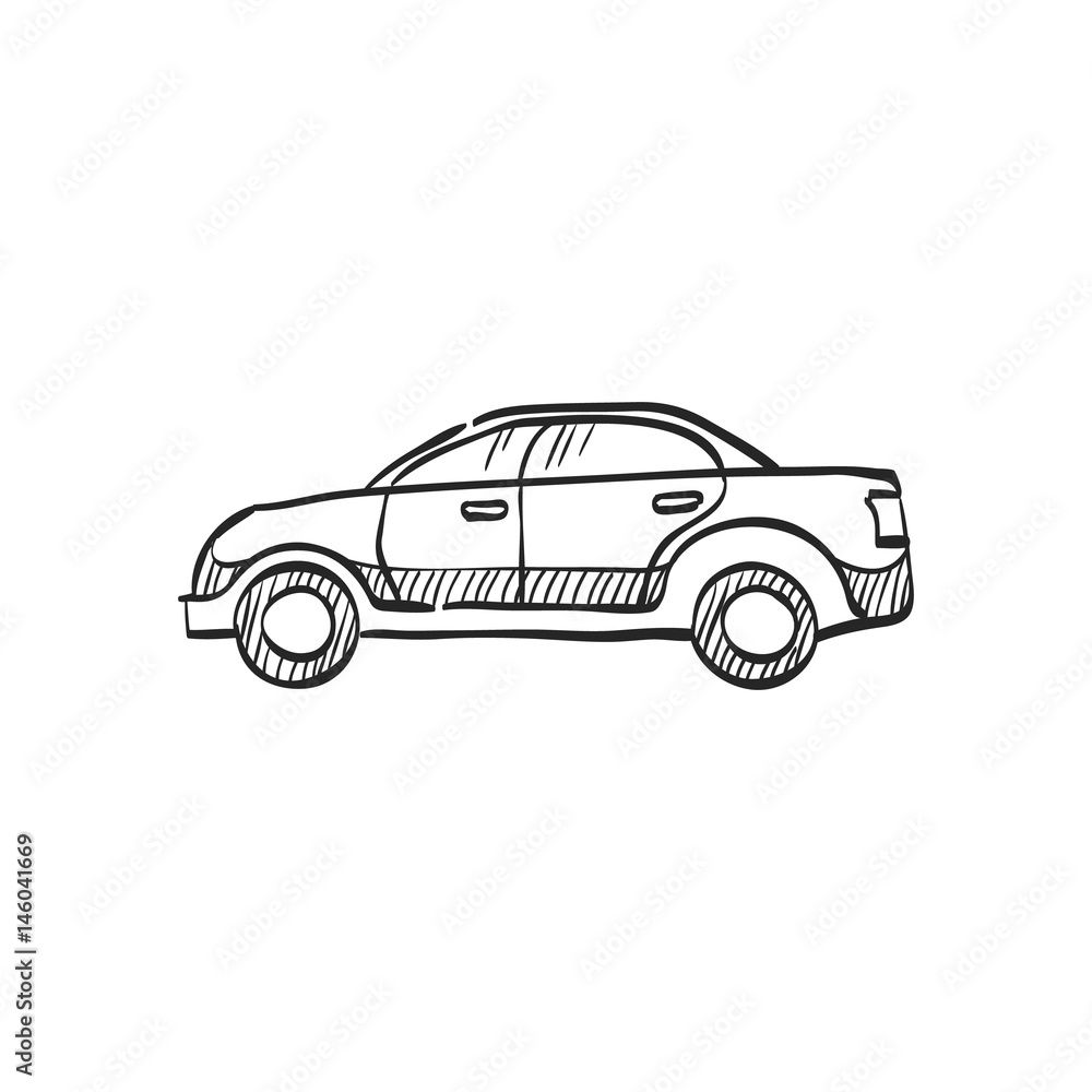 Sketch icon - Car