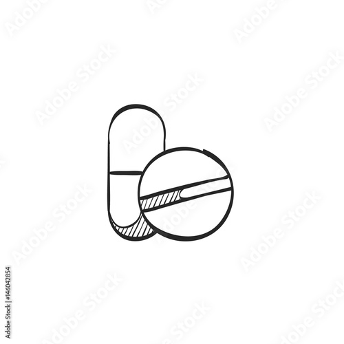 Sketch icon - Pills