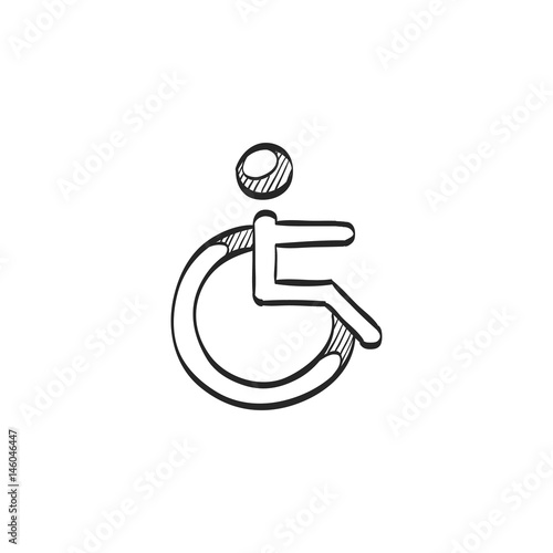 Sketch icon - Disabled access