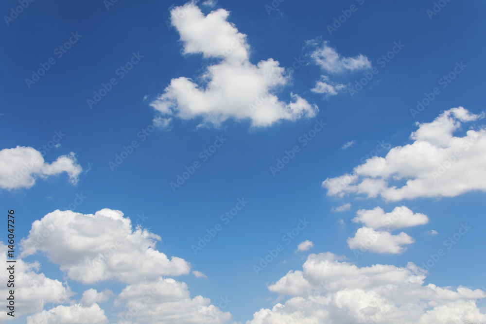 blue sky with cloud shape on daylight. blue sky with cloud shape on daylight.