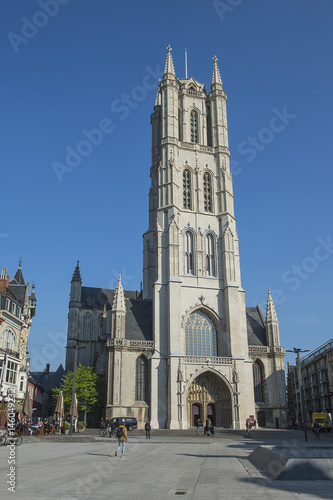 St.-Bavo-Kathedrale in Gent  Belgien