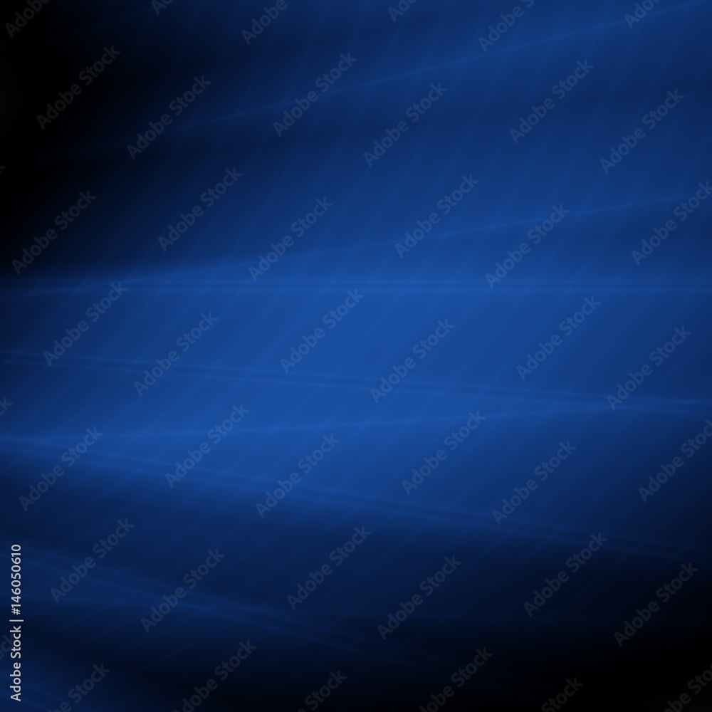 Blue background abstract deep modern card illustration