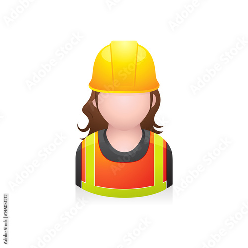 People Avatar Icons - Construction worker